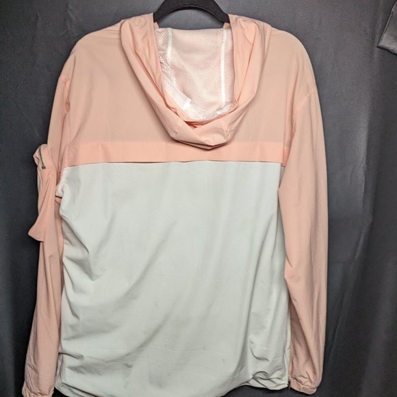 J03. PINK PULLOVER WINDBREAKER SIZE XL - Picture 4 of 5